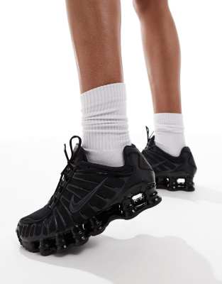 Nike - Shox TL - Baskets unisexes - Noir