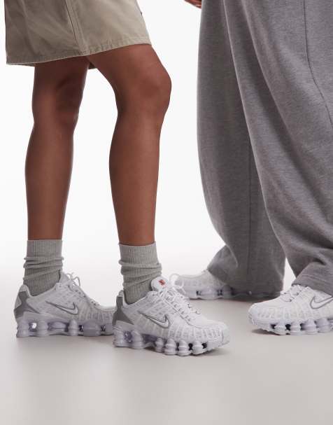 Nike – Shox TL – Białe buty sportowe - view 1