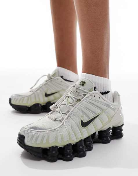 Nike – Shox TL – Buty sportowe w kolorze złamanej bieli i czarnym - view 1
