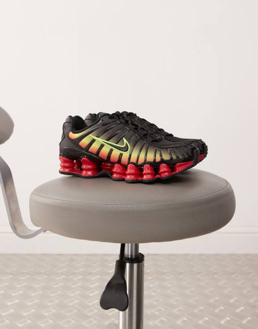 Nike – Shox TL – Czarne buty sportowe z kolorowymi wstawkami, 2 z 5