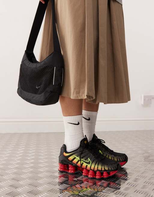 Nike – Shox TL – Czarne buty sportowe z kolorowymi wstawkami, 5 z 5