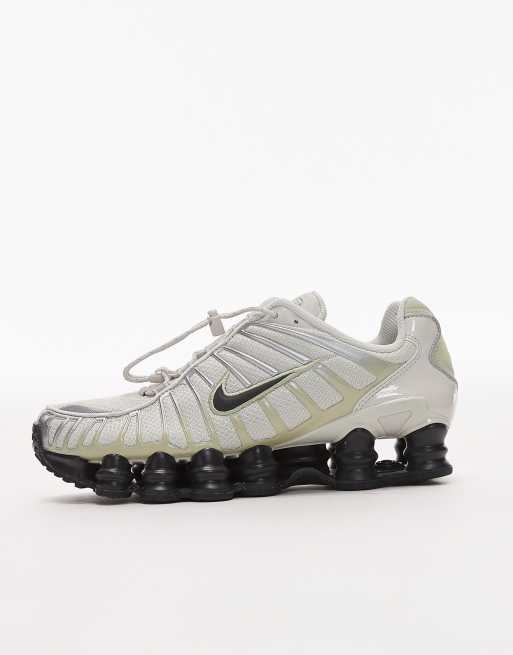 Nike – Shox TL – Gröna och svarta träningsskor i unisex-modell, 2 av 5
