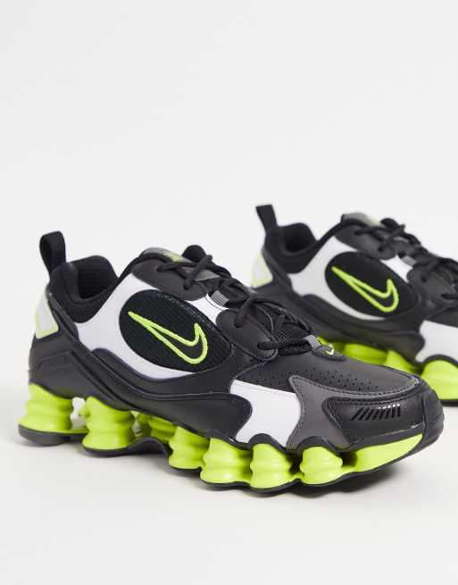 Nike shox tl noir et jaune new arrivals