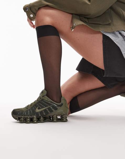 Nike – Shox TL – Sneaker in Grün - view 1