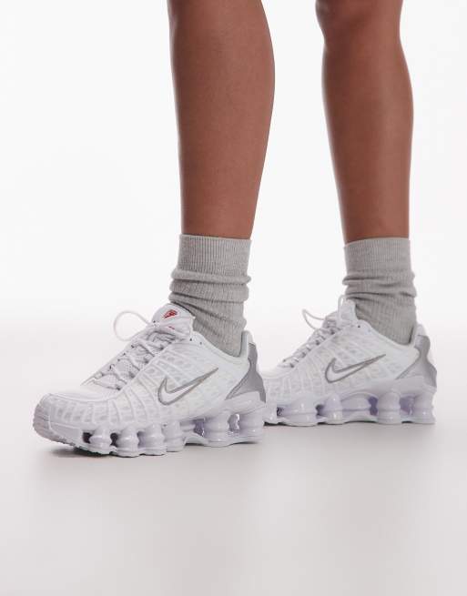 Nike – Shox TL – Sneaker in Weiß, 4 von 5