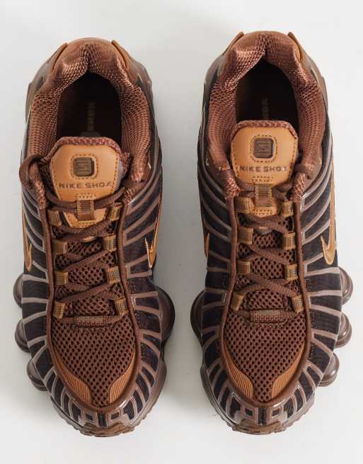 Nike Shox TL sneakers couleur cacao wow marron, 3 de 5