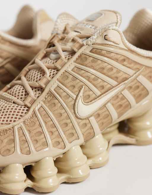 Nike Shox TL sneakers in beige | ASOS
