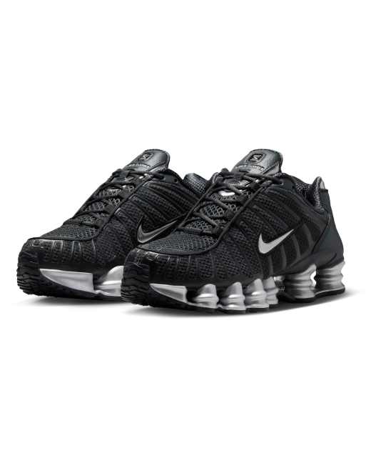 Nike Shox TL sneakers in black and silver | ASOS