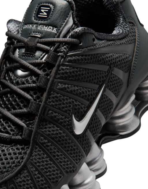 Nike Shox TL sneakers in black and silver | ASOS