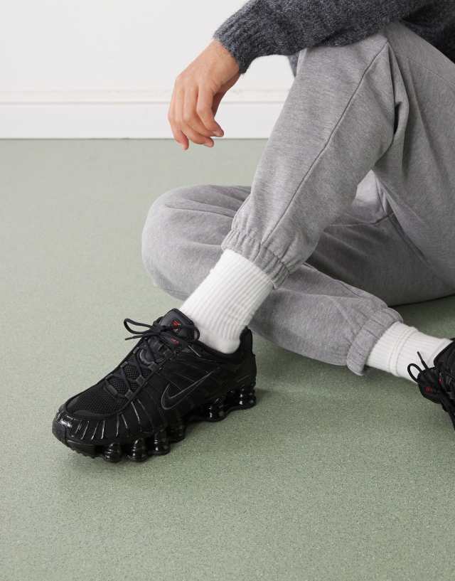 k*e様 NIKE SHOX TL Black スニーカー 28cm Nike Shox TL sneakers in black | ASOS