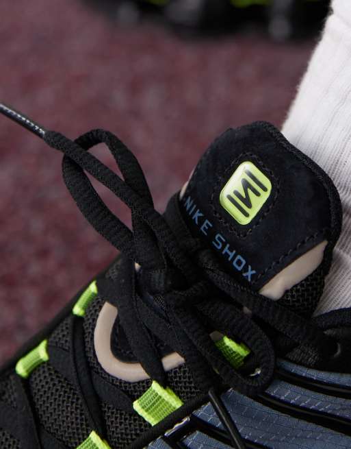 Nike Shox TL sneakers in blue and green, 5 of 5