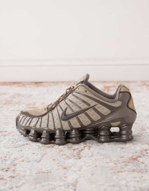 Nike Shox TL sneakers in brown