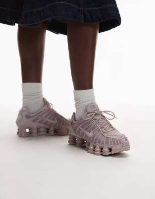 Nike Shox TL sneakers in light pink