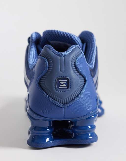 Nike Shox TL ネイビー Nike Shox TL sneakers in navy | ASOS