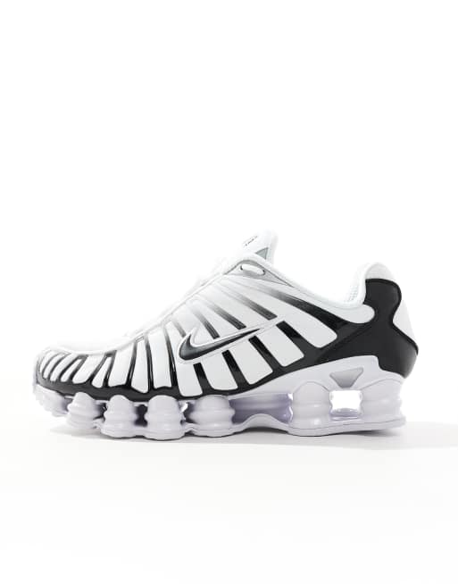 Nike – Shox TL – Svartvita, metalliska träningsskor , 2 av 5