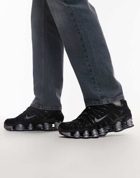 Nike Shox TL trainers in black and real tree camo - view 1