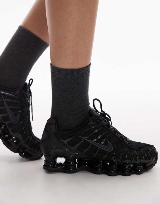 Nike Shox TL trainers in black, 5 of 5