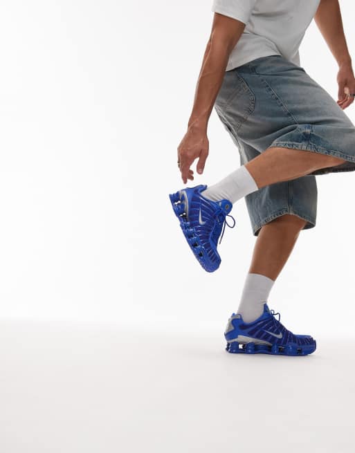 Nike Shox TL trainers in blue, 5 of 5