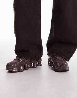 Nike Shox TL trainers in brown