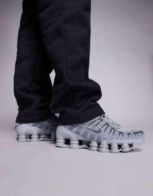  Shox TL trainers in grey and silver