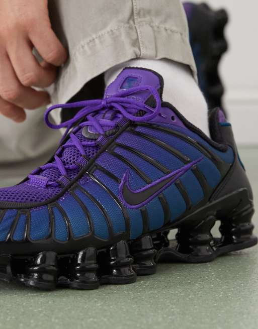 Nike Shox TL trainers in purple ASOS