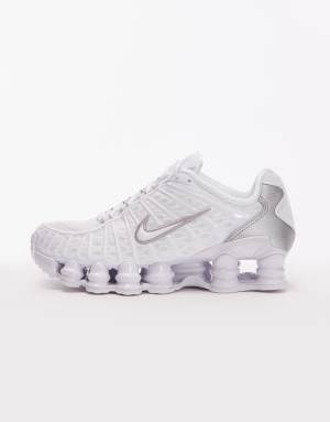Nike Shox TL trainers in white