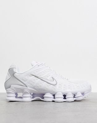 Nike Shox TL trainers in white