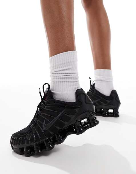 Nike - Shox TL - Unisex - Sorte sneakers - view 1