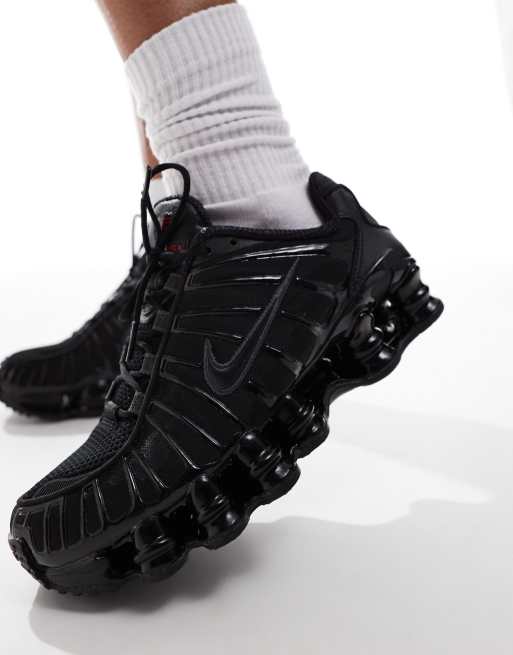 Nike Shox TL unisex trainers in black ASOS