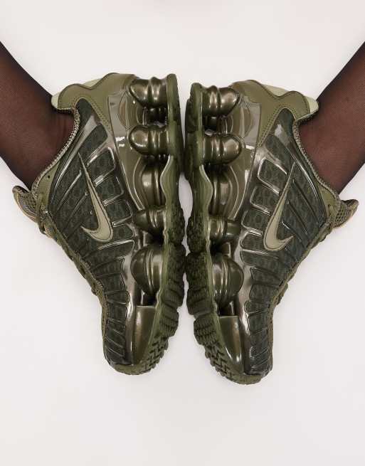 Nike – Shox TL – Zielone buty sportowe, 4 z 5