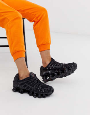 Nike Shox Total trainers in black | ASOS