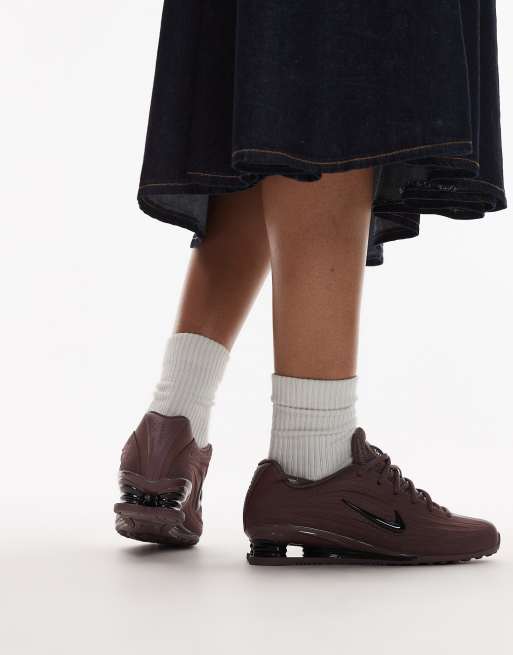 Nike – Shox Z – Brązowe buty sportowe, 3 z 5