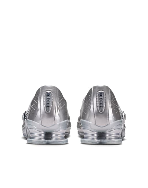 Nike Shox Z Calistra sneakers in silver | ASOS