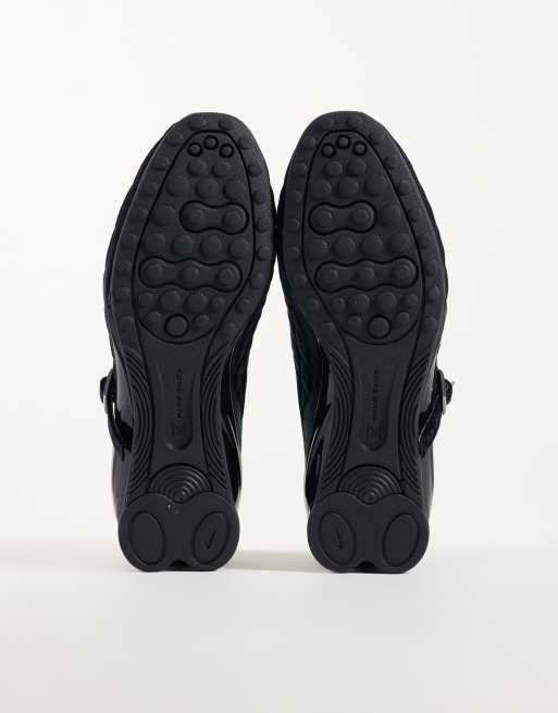 Nike Shox Z Calistra Velvet sneakers in black, 5 of 5