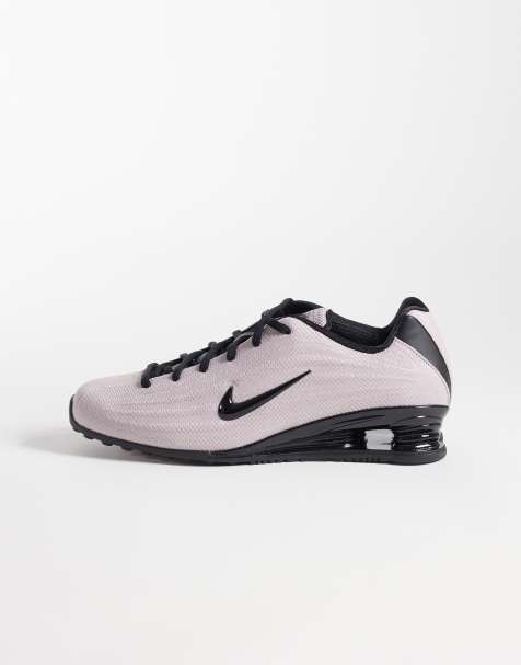 Nike Shox Z sneakers in black and metallic silver - view 1