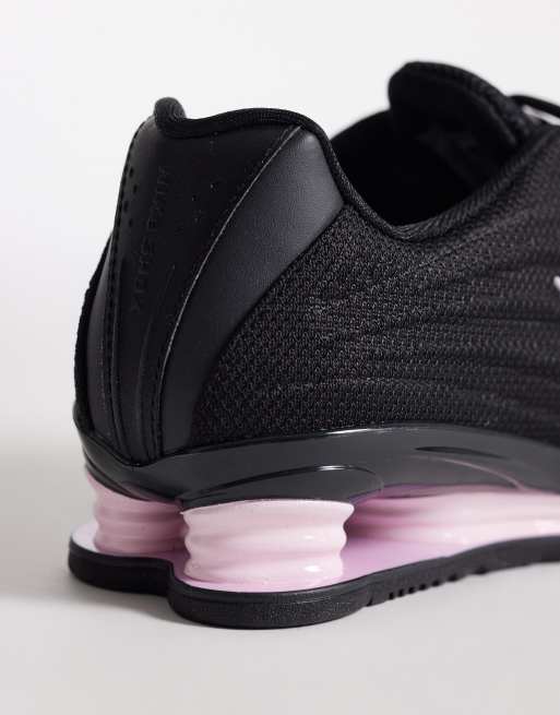 Nike Shox Z sneakers in black and pink | ASOS