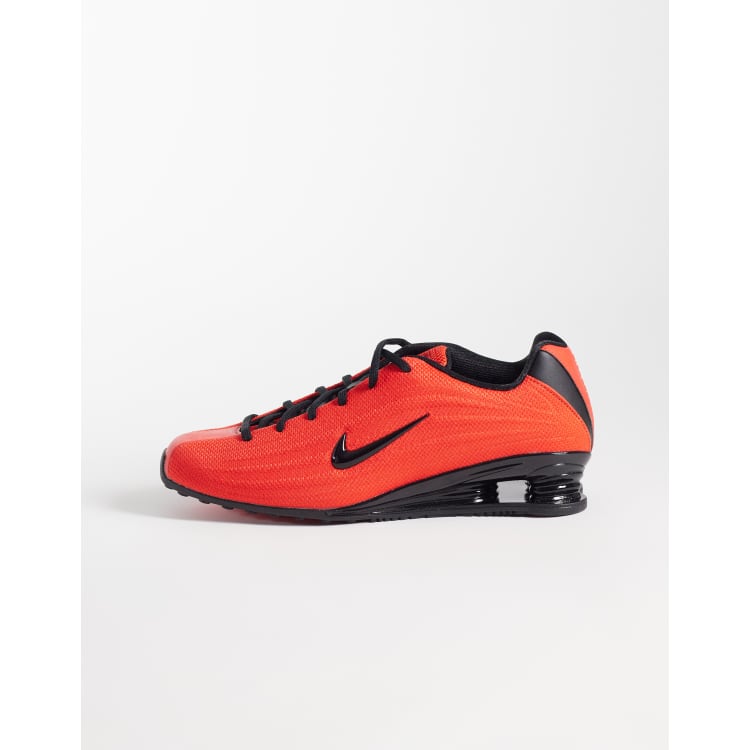 Nike Shox Z sneakers in black and red | ASOS