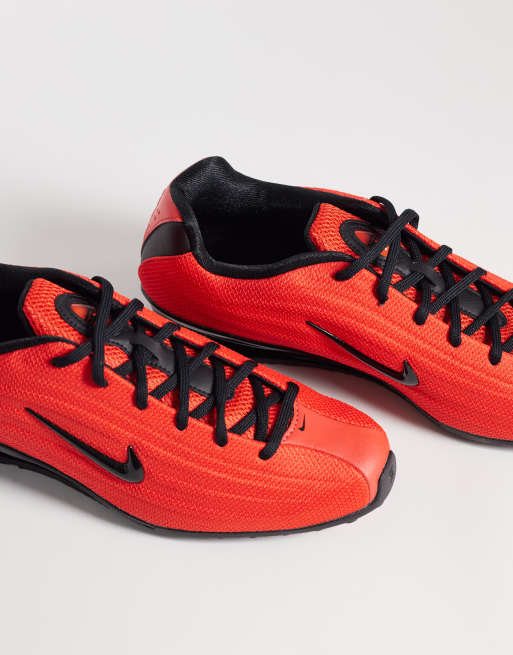 Nike Shox Z sneakers in black and red | ASOS