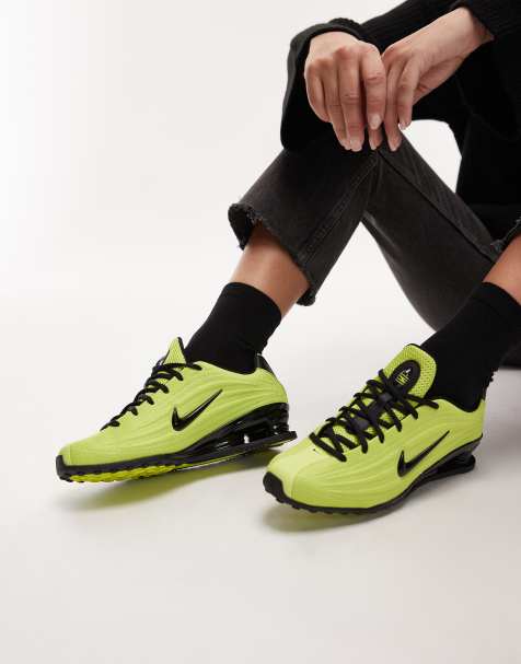 Nike Shox Z sneakers in cyber green - view 1