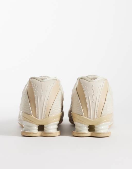 Nike Shox Z sneakers in off-white, 5 of 5