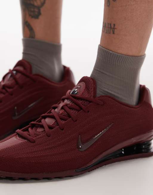 Nike Shox Z sneakers in red | ASOS