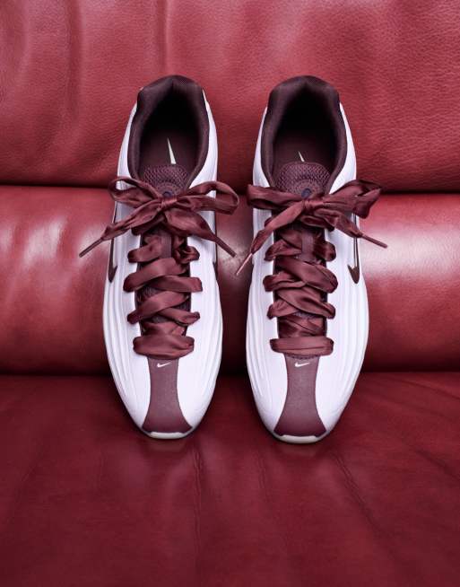 Nike - Shox Z - Sneakers met lintveters in roze en bruin, 3 van 5