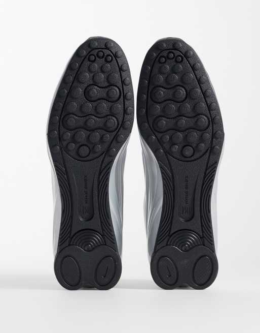Nike – Shox Z – Srebrne metaliczne buty sportowe , 5 z 5