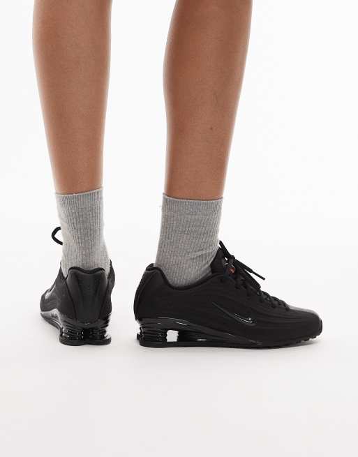 Nike Shox Z trainers in black, 3 of 5