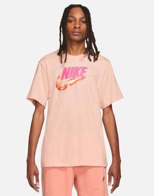 Nike shrimp swoosh t-shirt in dusty 