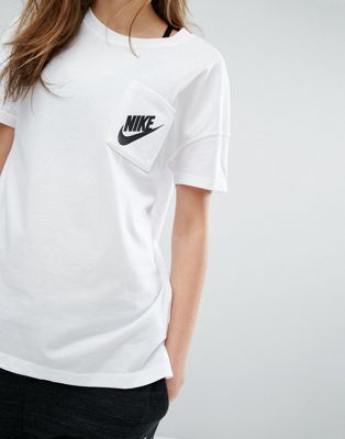 nike shirt with small logo