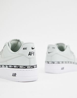 air force 1 swoosh tape trainers