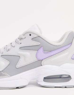 nike air max white silver