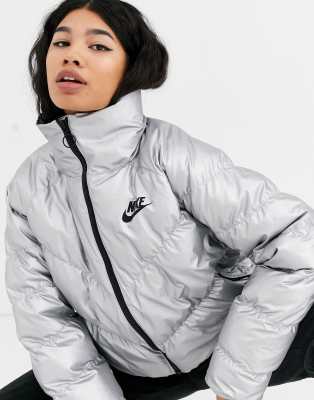 nike high neck padded jacket