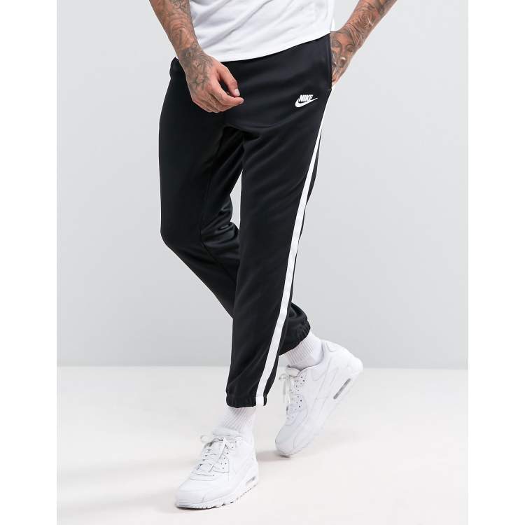 Nike tribute cheap black joggers